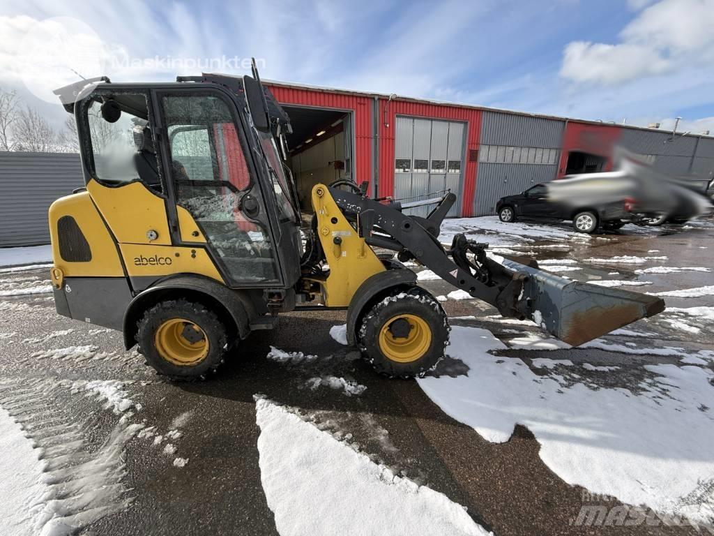 Abelco ZL 125 D Gumikerekes homlokrakodók