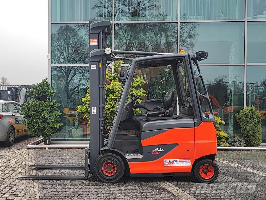 Linde E20-01/600 Elektromos targoncák