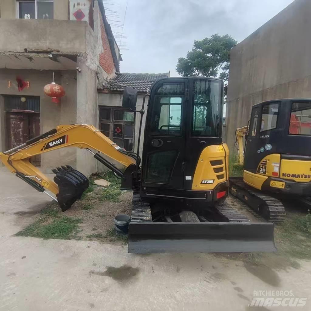 Sany SY 35 U Mini kotrók < 7t