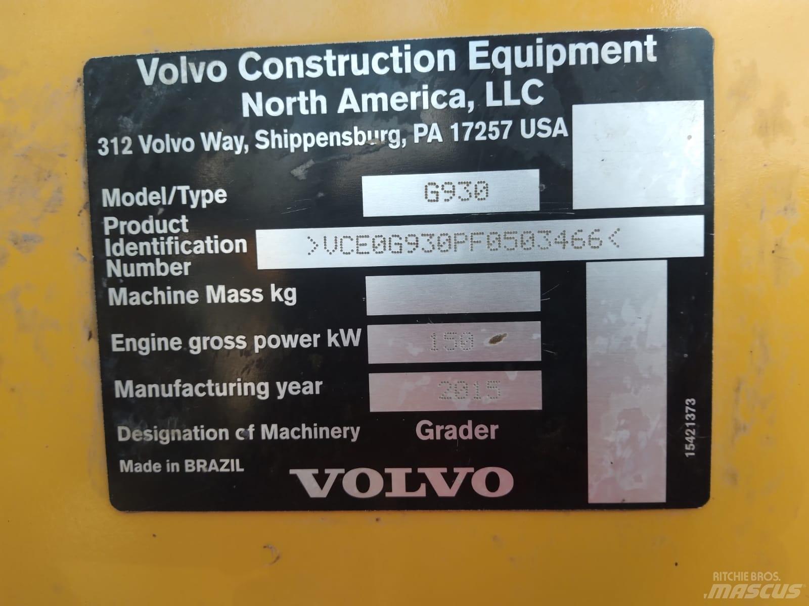 Volvo G 930 Gréderek