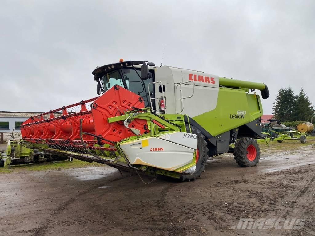 CLAAS Lexion 660 Kombájnok