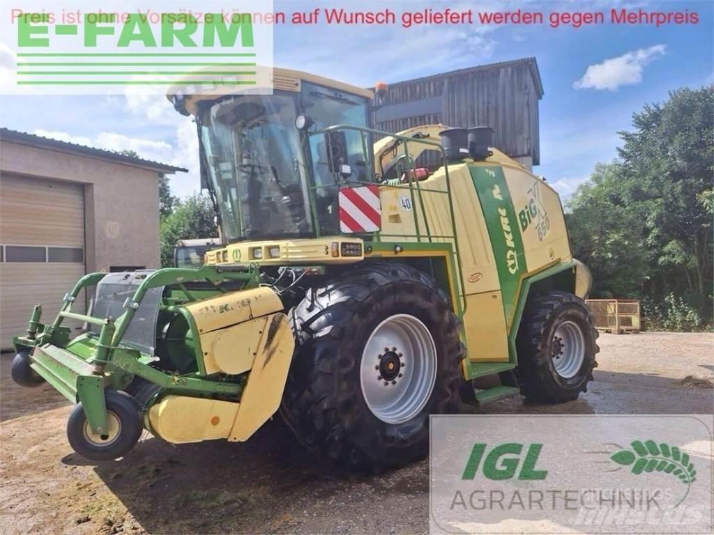 Krone big x 650 Önjáró szecskázók