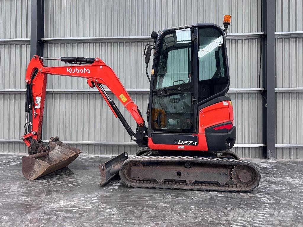 Kubota U 27-4 Mini kotrók < 7t