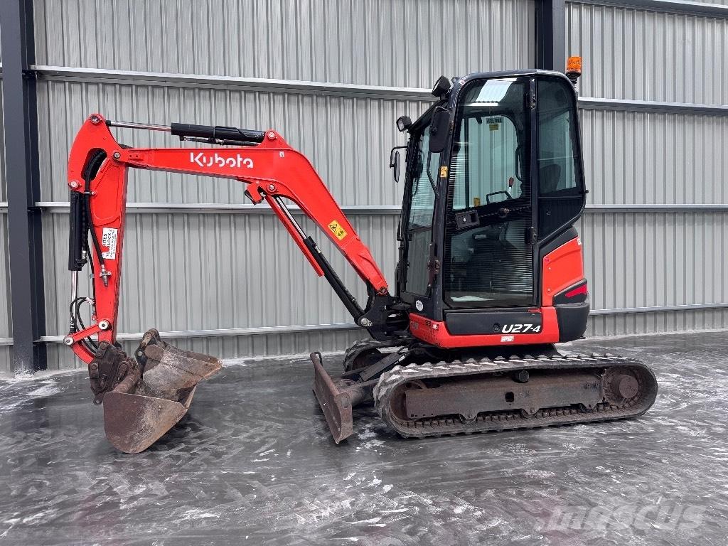 Kubota U 27-4 Mini kotrók < 7t