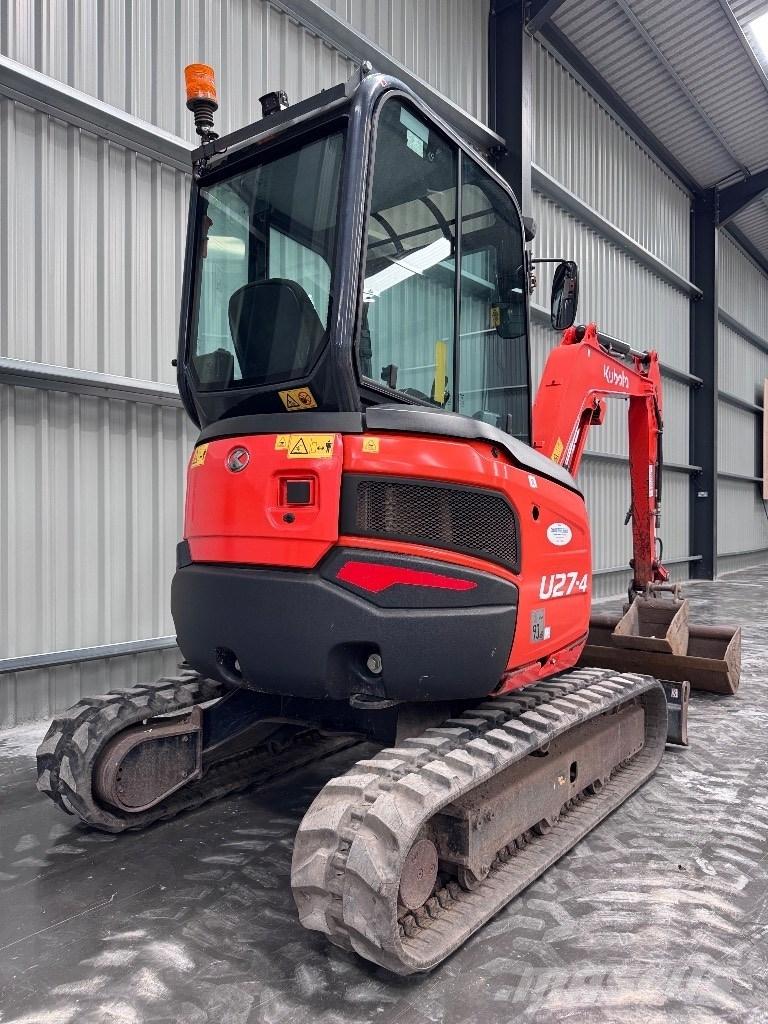 Kubota U 27-4 Mini kotrók < 7t