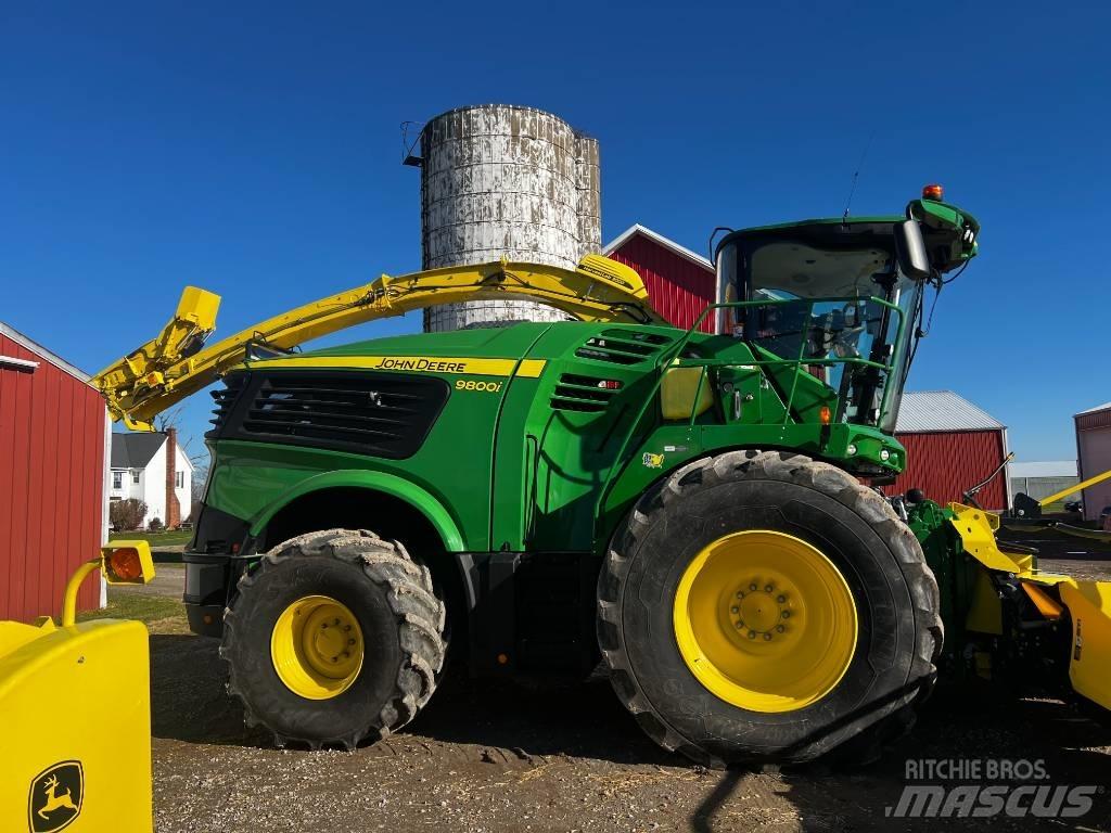 John Deere 9800i Önjáró szecskázók