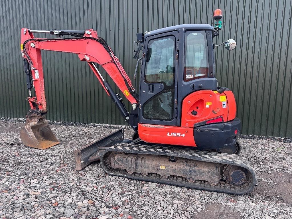 Kubota U 55-4 Mini kotrók < 7t