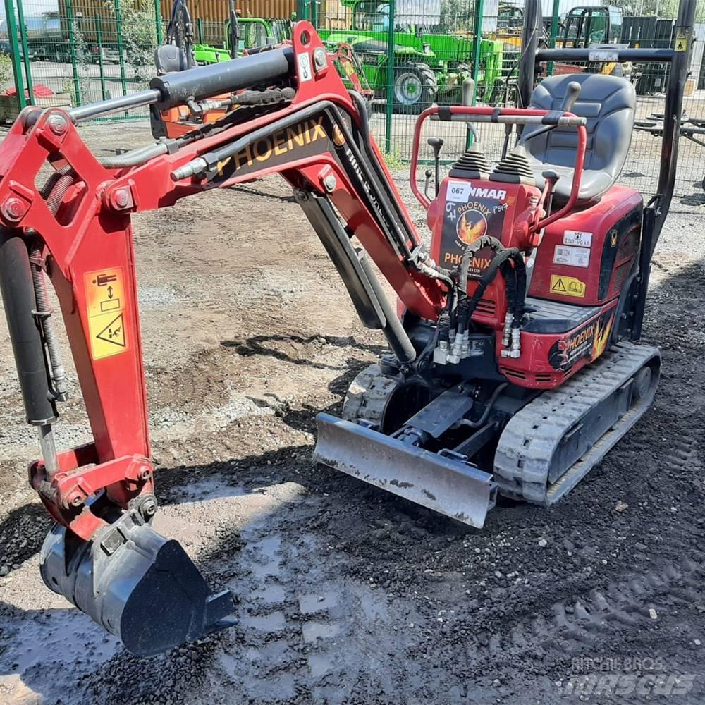 Yanmar SV 08 Mini kotrók < 7t