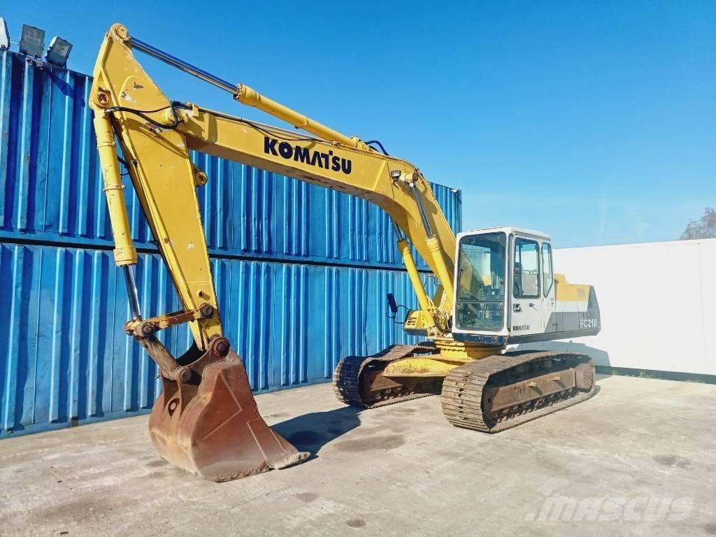 Komatsu PC 210-5 Lánctalpas kotrók