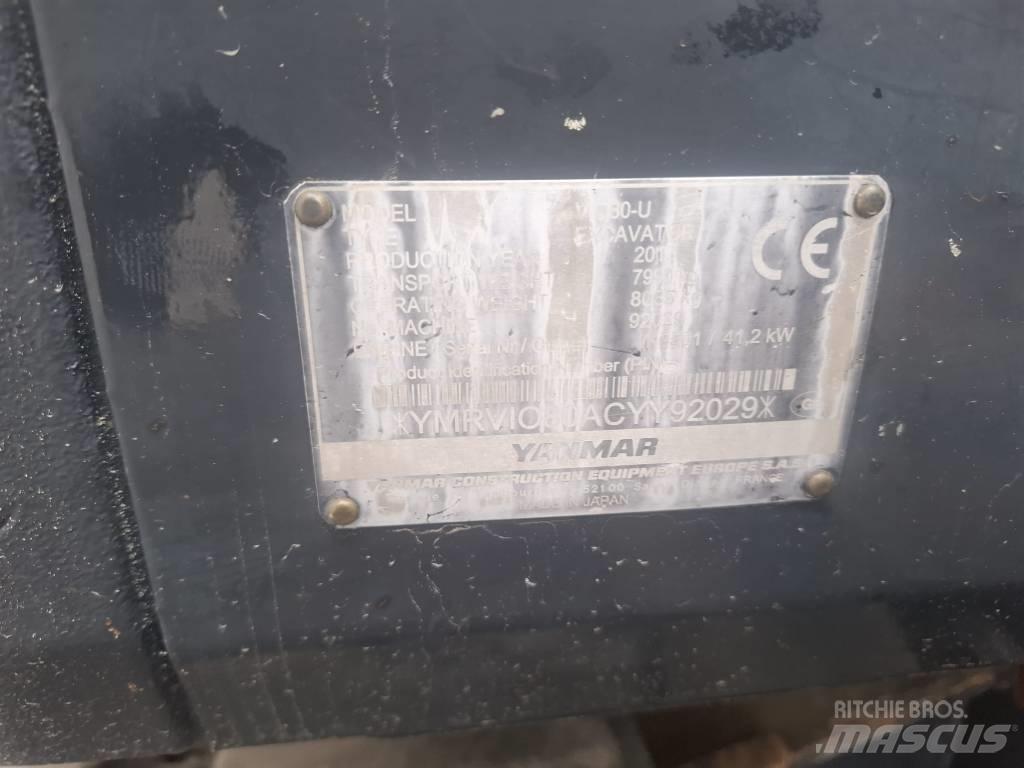 Yanmar Vio 80 U Közepes (midi) kotrók 7 t - 12 t