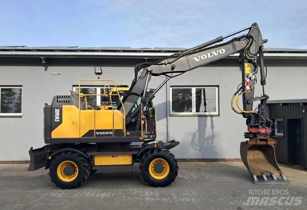 Volvo EW 160 E Gumikerekes kotrók