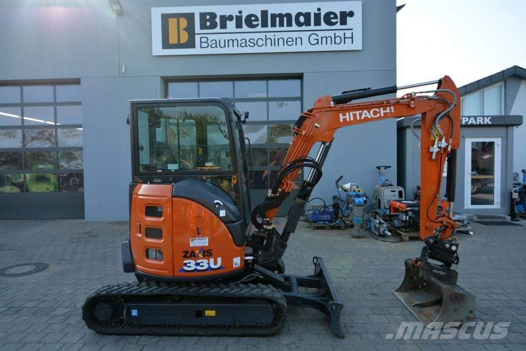 Hitachi ZX 33 U-6 Mini kotrók < 7t
