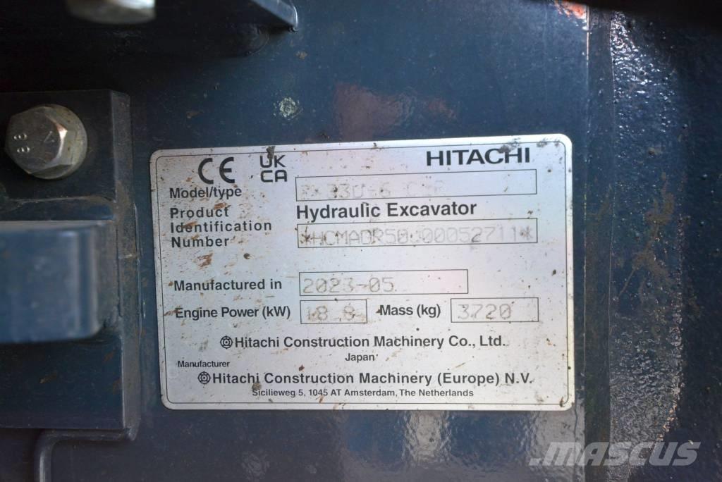 Hitachi ZX 33 U-6 Mini kotrók < 7t