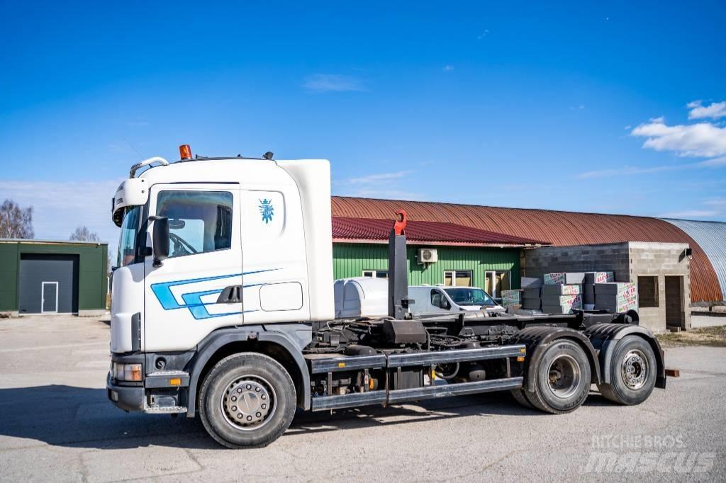 Scania R 144 GB Horgos rakodó teherautók