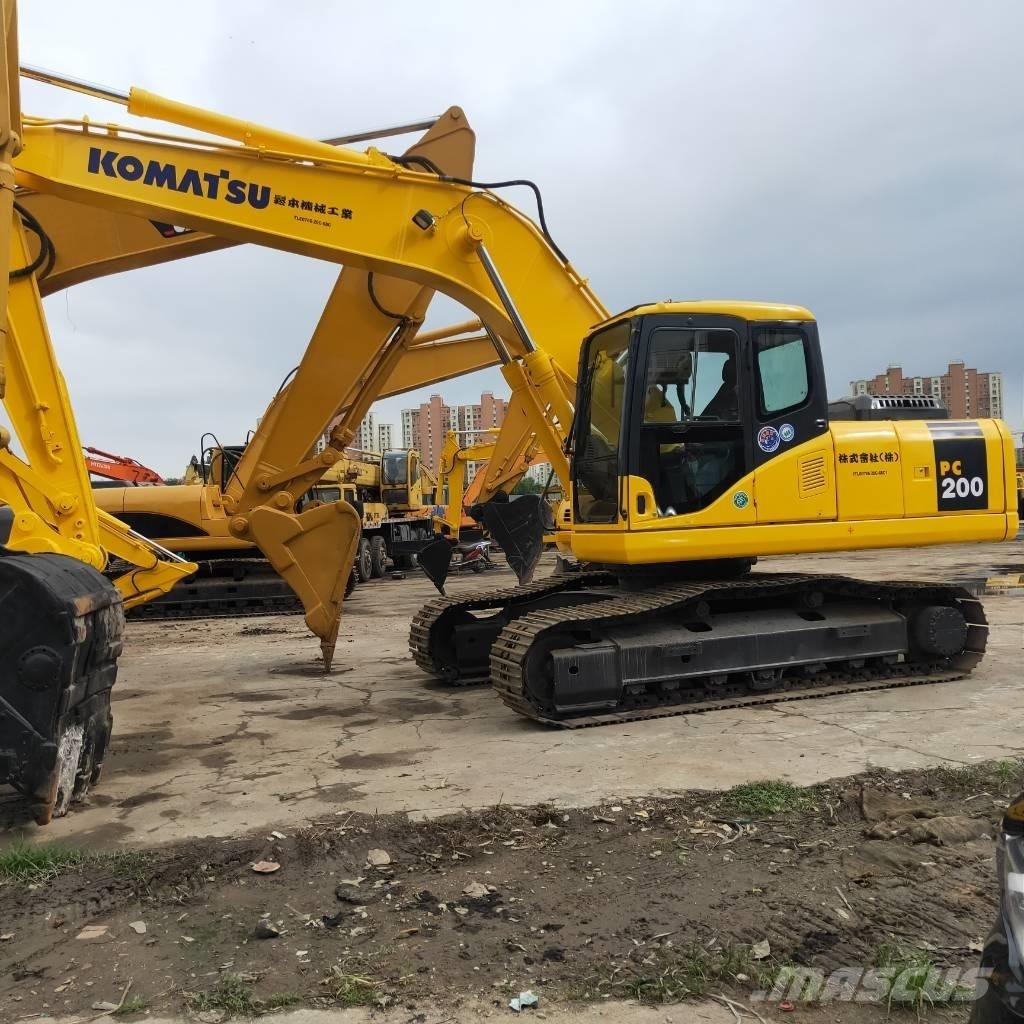 Komatsu PC200-7 Lánctalpas kotrók