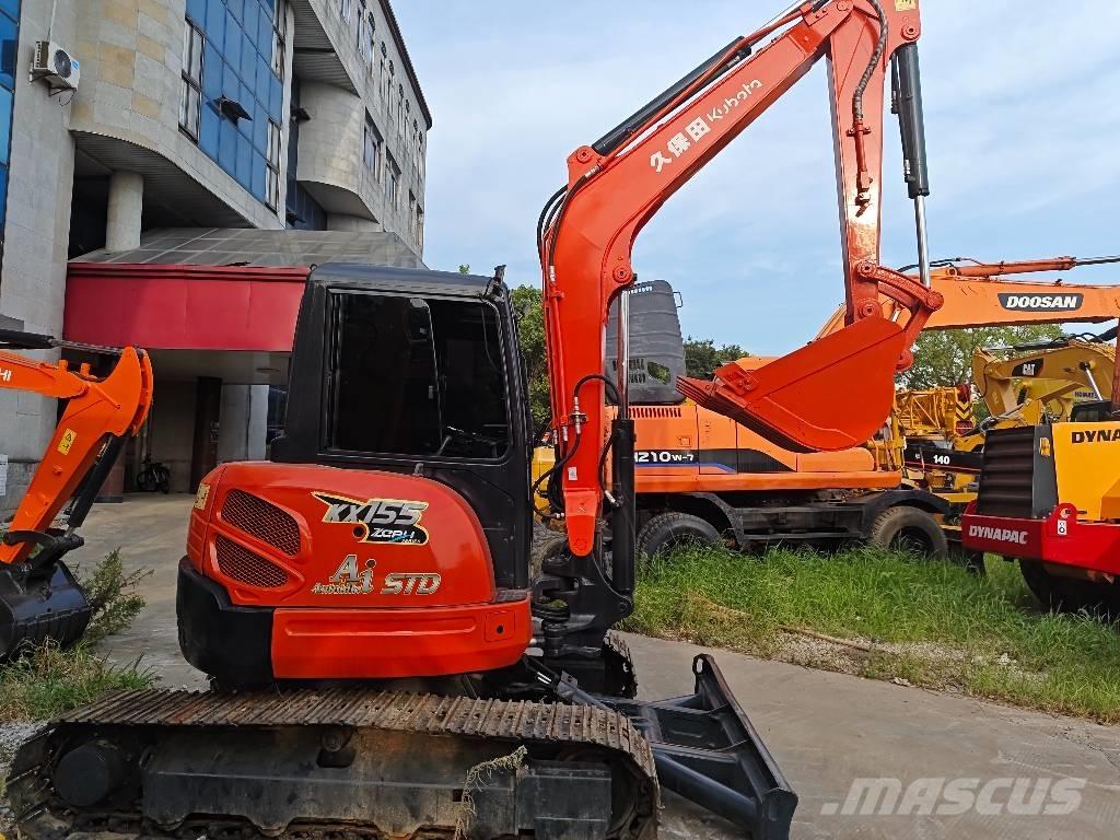 Kubota KX 155 Mini kotrók < 7t