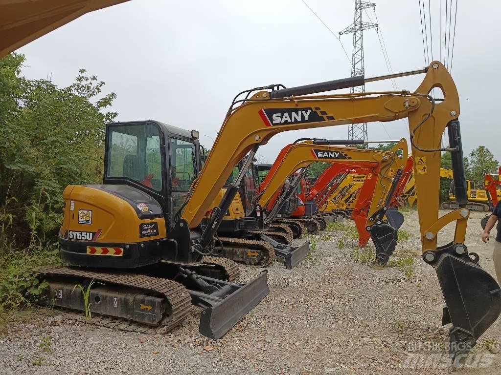 Sany SY 55 U Mini kotrók < 7t