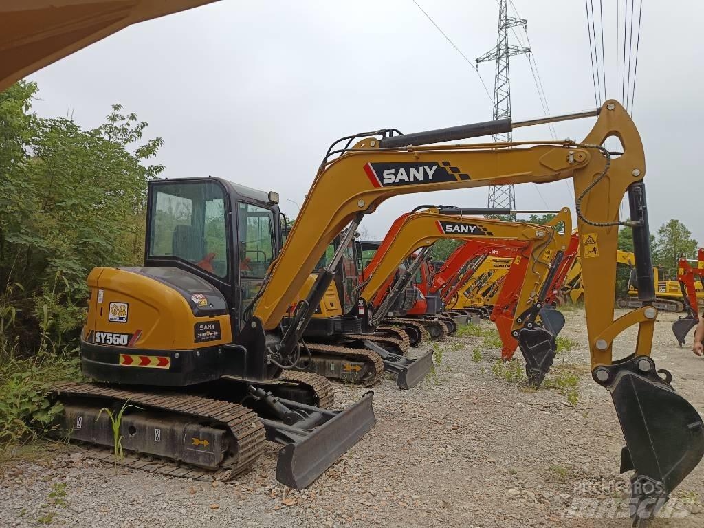 Sany SY 55 U Mini kotrók < 7t