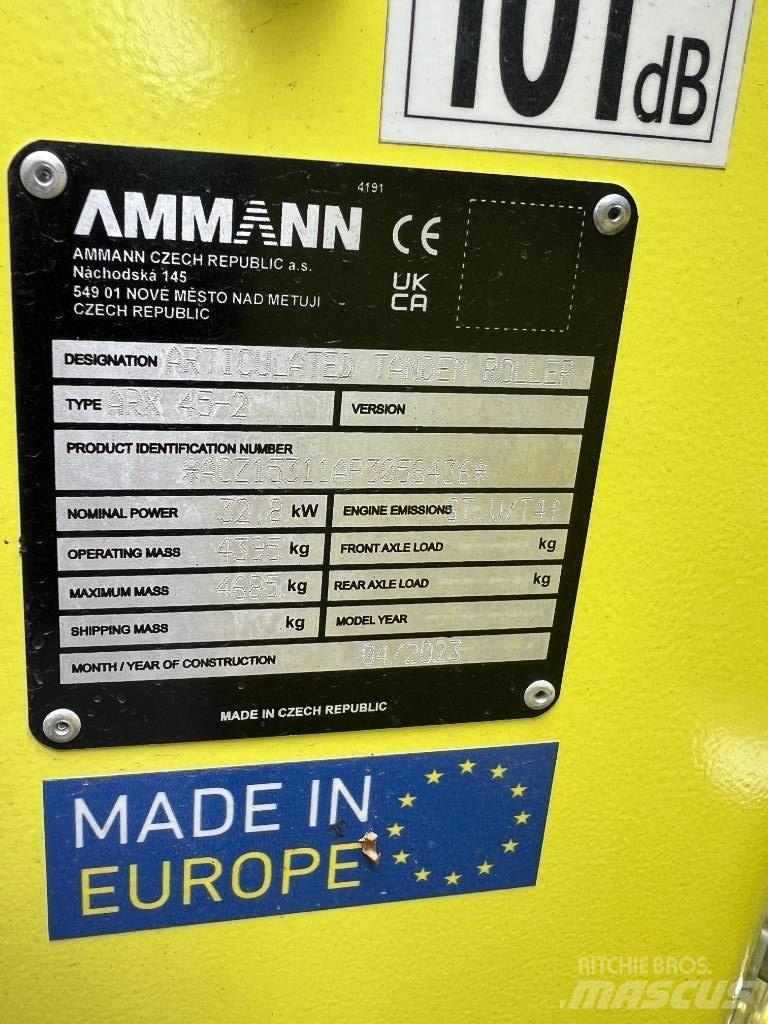 Ammann ARX 45-2 Ikerdobos hengerek
