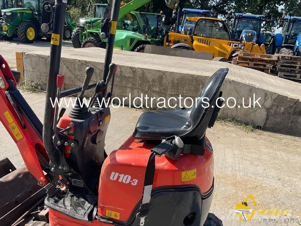 Kubota U 10-3 Mini kotrók < 7t