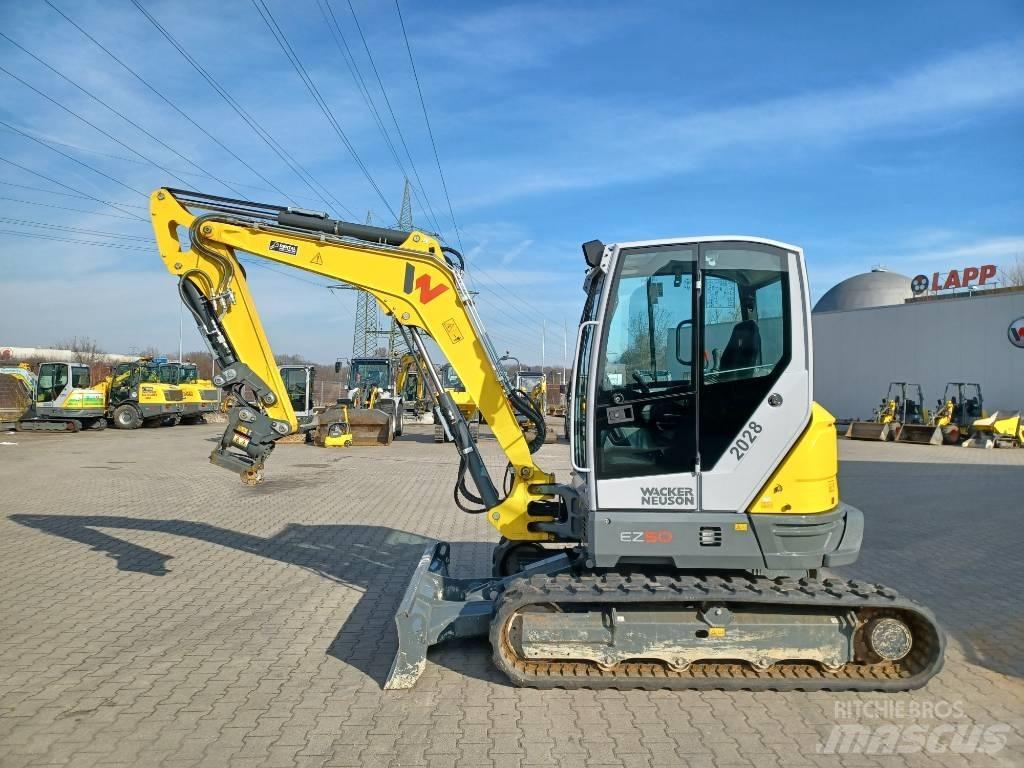 Wacker Neuson EZ50 Lánctalpas kotrók
