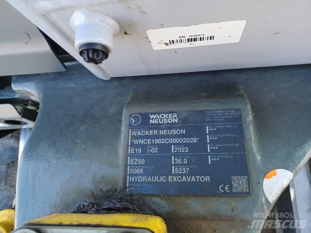 Wacker Neuson EZ50 Lánctalpas kotrók
