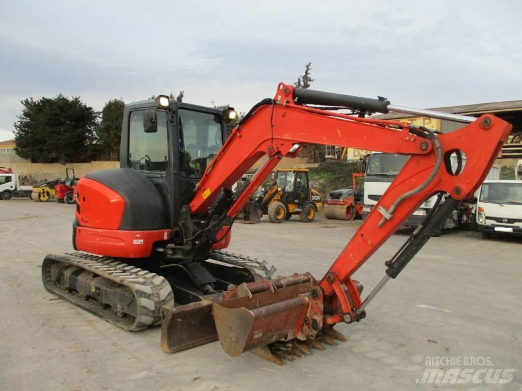 Kubota U 48-4 Mini kotrók < 7t