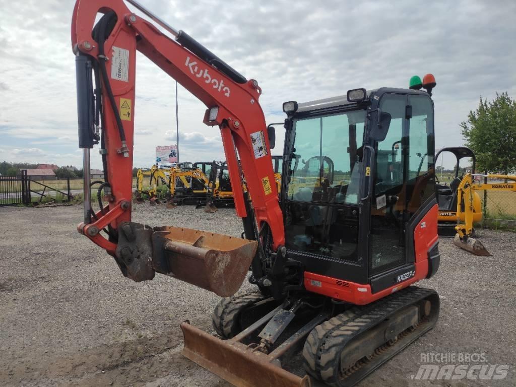 Kubota KX 027-4 Mini kotrók < 7t