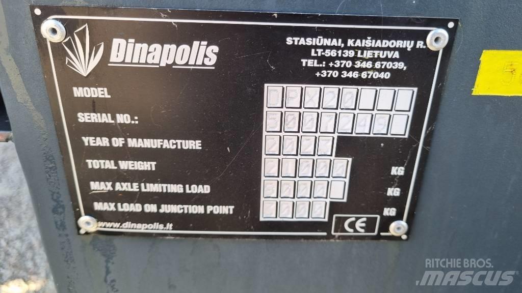 Dinapolis DPX20 Gabona átrakó kocsik