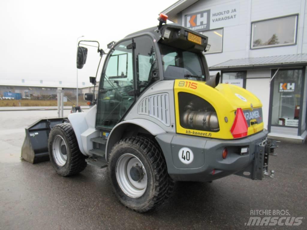 Kramer 8115 Gumikerekes homlokrakodók