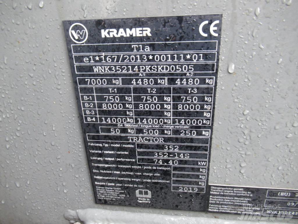 Kramer 8115 Gumikerekes homlokrakodók