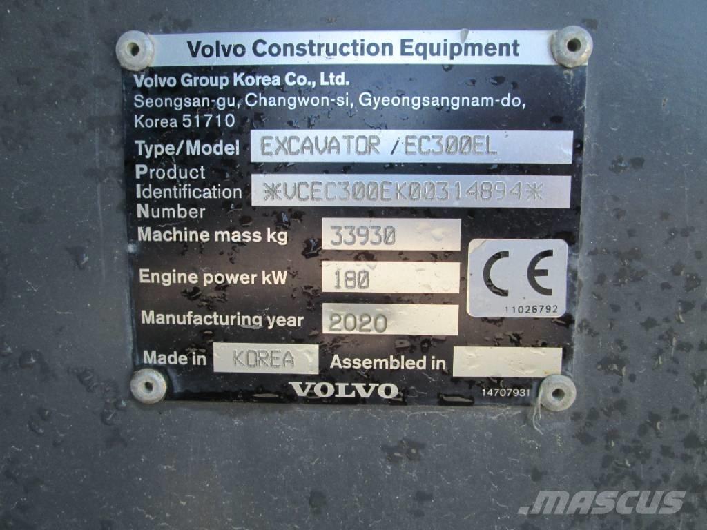Volvo EC 300 EL Lánctalpas kotrók