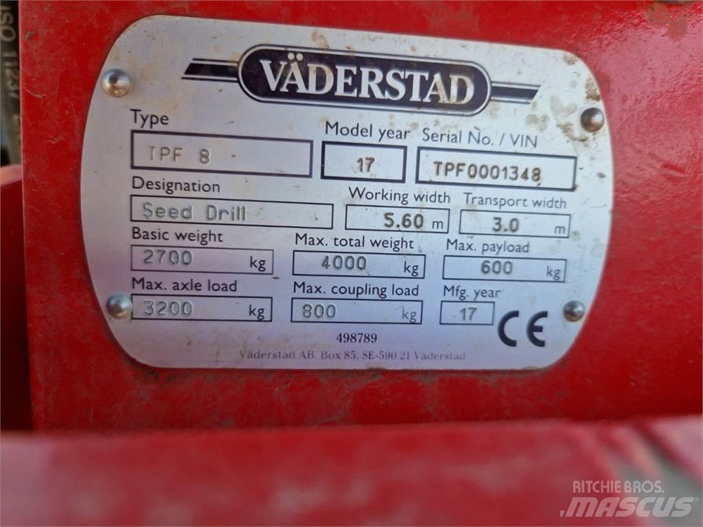 Väderstad TPF8 Sorvetőgép