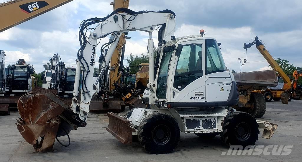 Mecalac 714 MWE Gumikerekes kotrók