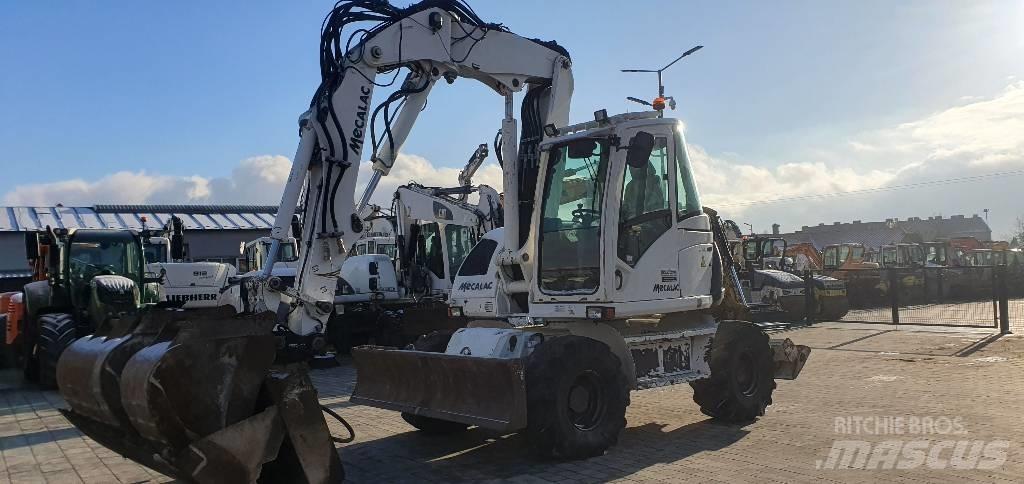 Mecalac 714 MWE Gumikerekes kotrók
