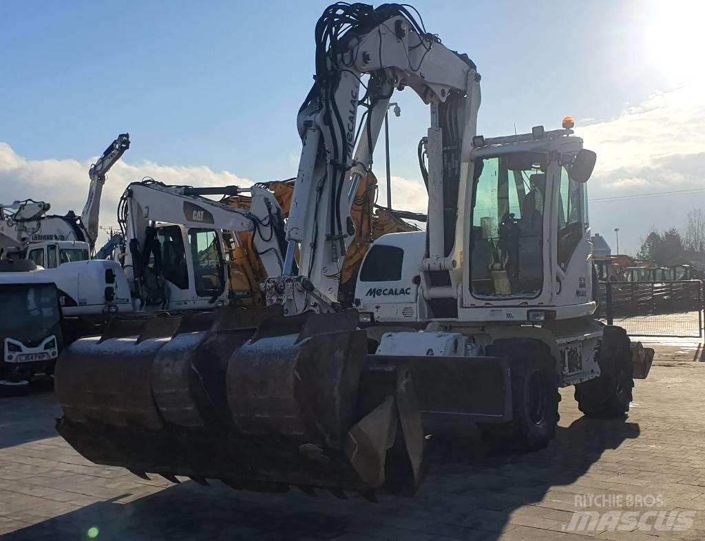 Mecalac 714 MWE Gumikerekes kotrók