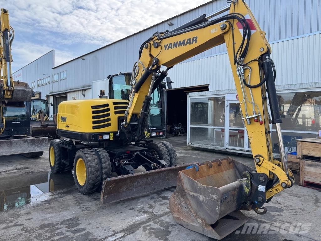 Yanmar B95W (40576) Gumikerekes kotrók