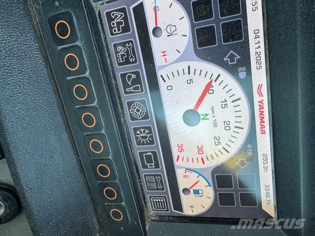 Yanmar B95W (40576) Gumikerekes kotrók