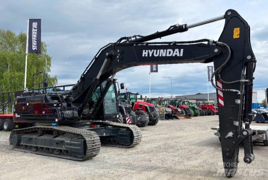 Hyundai HX 300 AL Lánctalpas kotrók