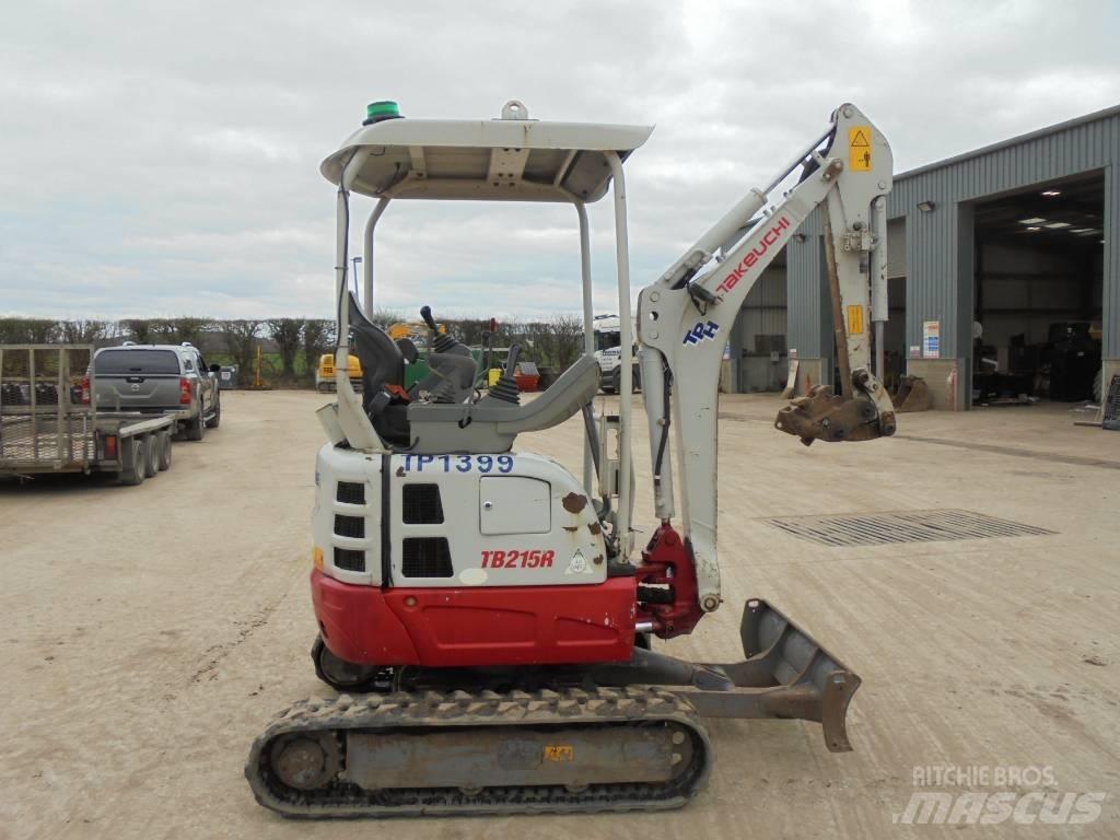 Takeuchi TB215R Mini kotrók < 7t