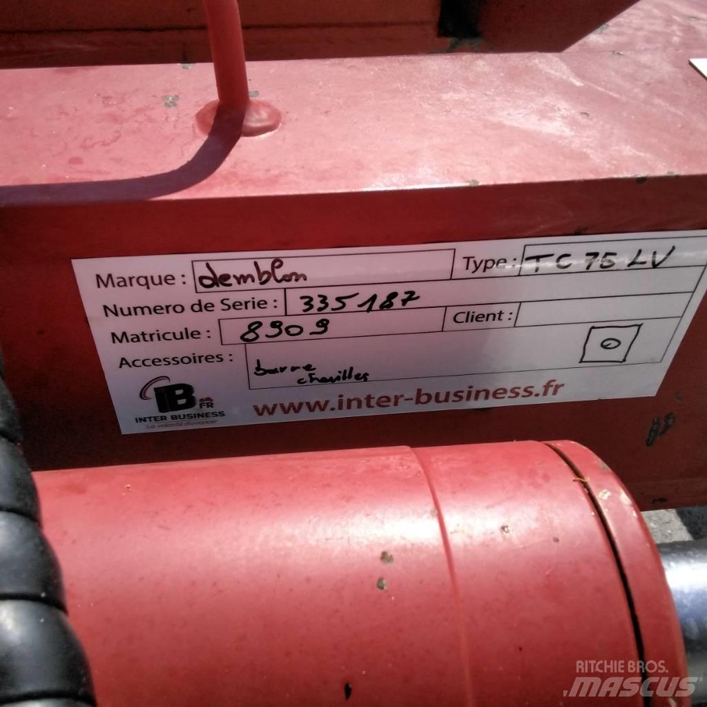 Demblon TC 75 LV Hagyományos ekék