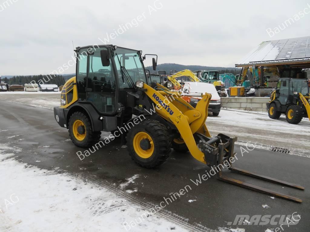 Komatsu WA 70 M-8 Gumikerekes homlokrakodók