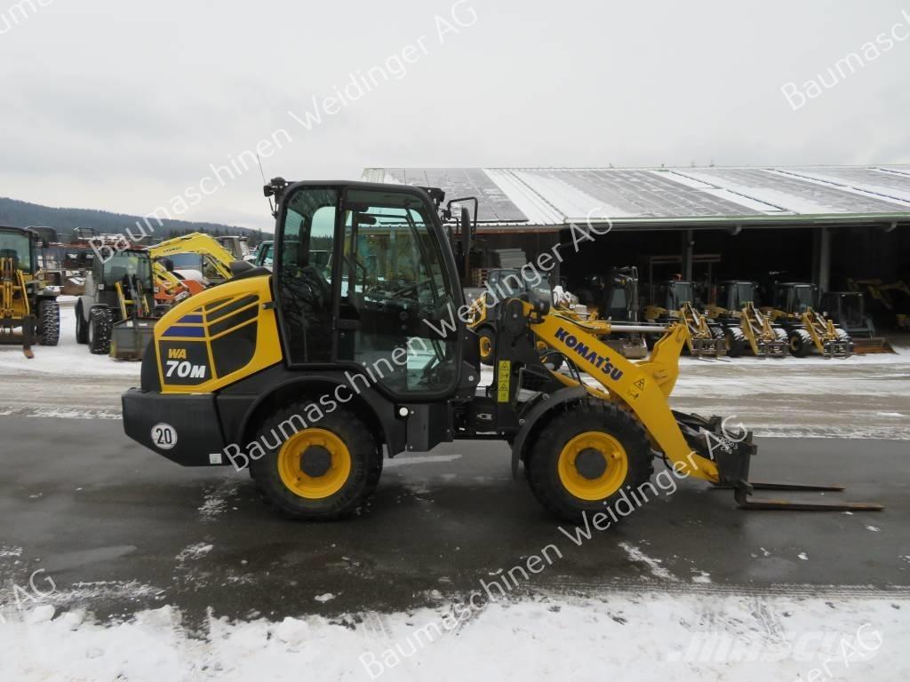 Komatsu WA 70 M-8 Gumikerekes homlokrakodók