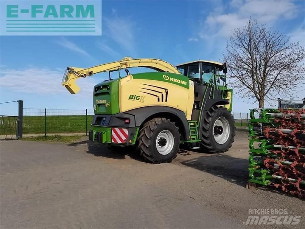 Krone big x 630 Önjáró szecskázók