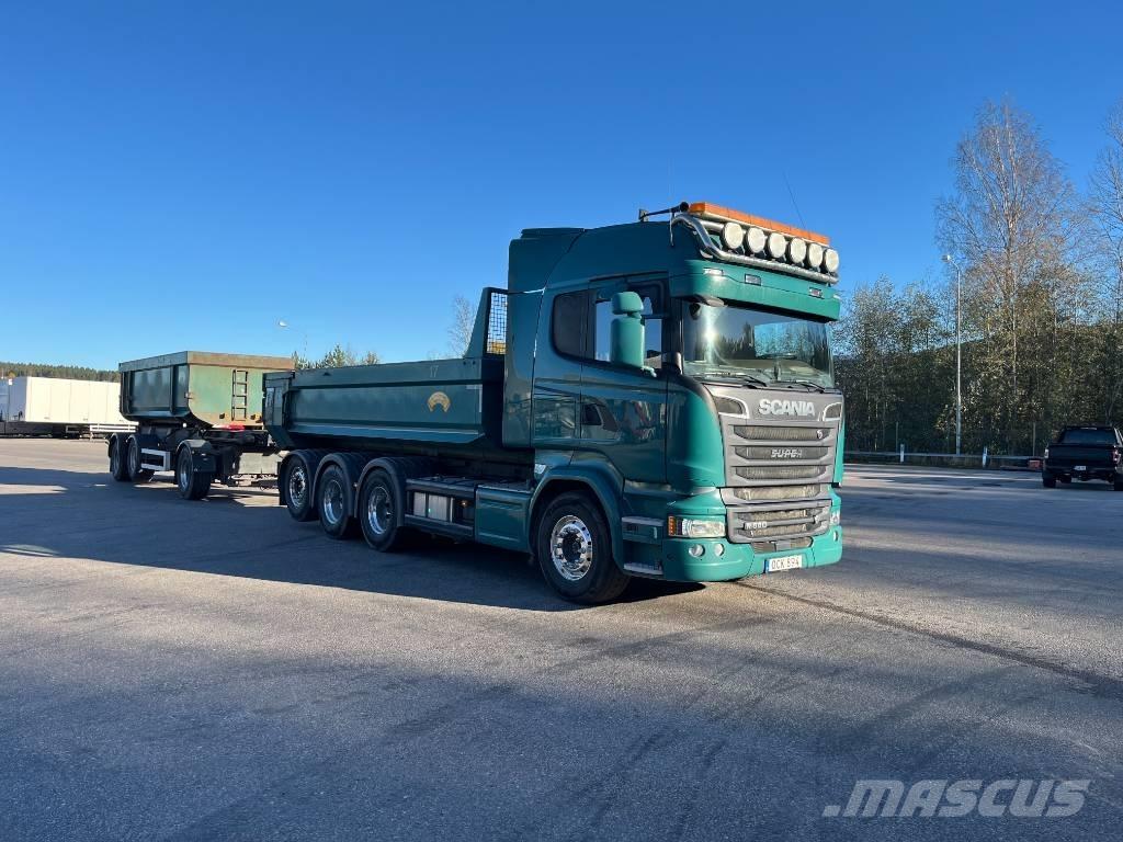 Scania R580 8x4 Billenő teherautók