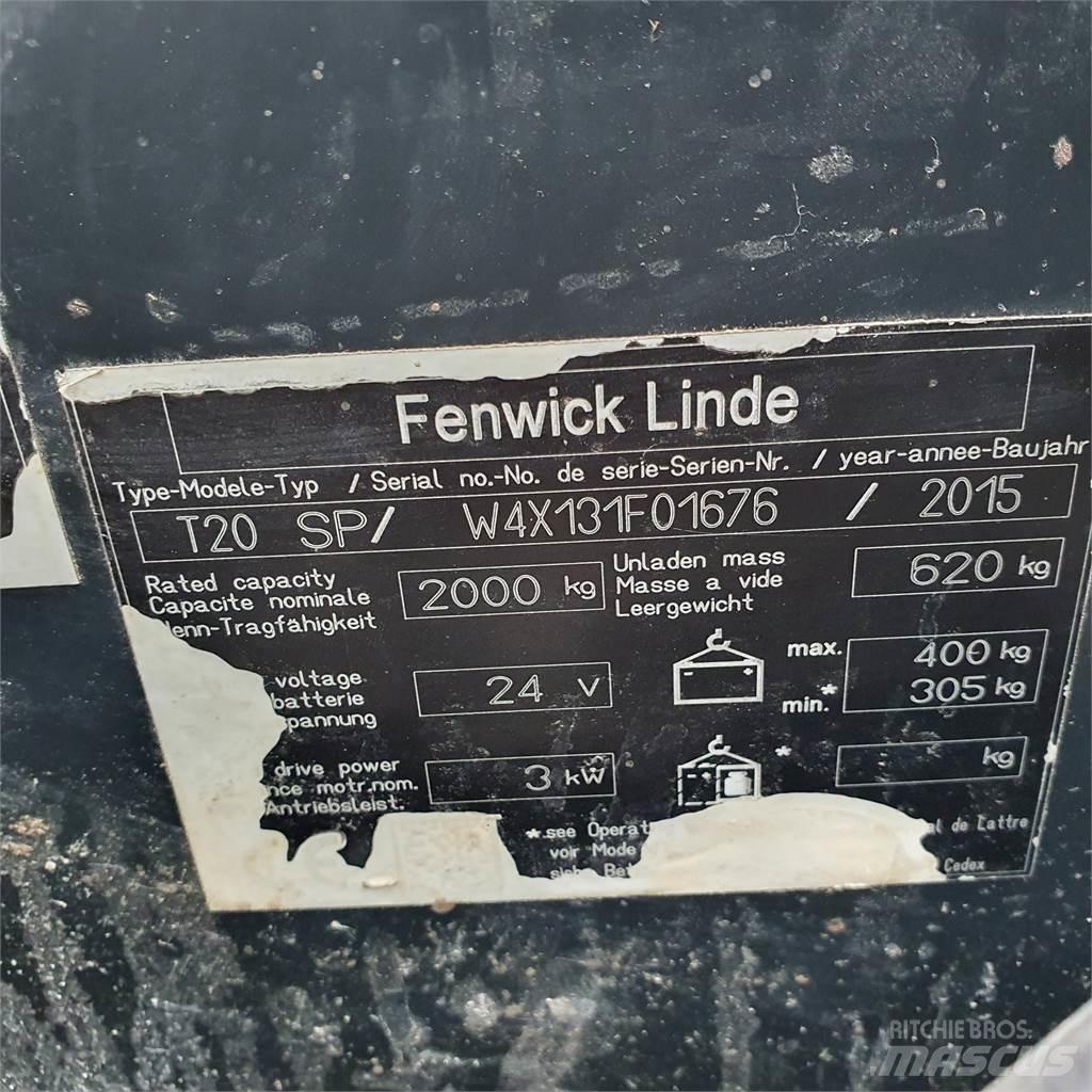 Linde T20SP kurz Alacsony emelőkocsi
