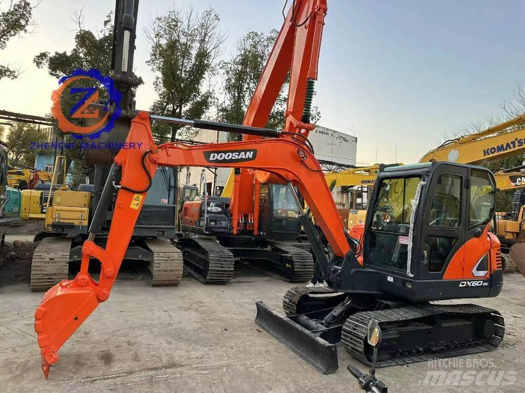 Doosan DX 60 Mini kotrók < 7t