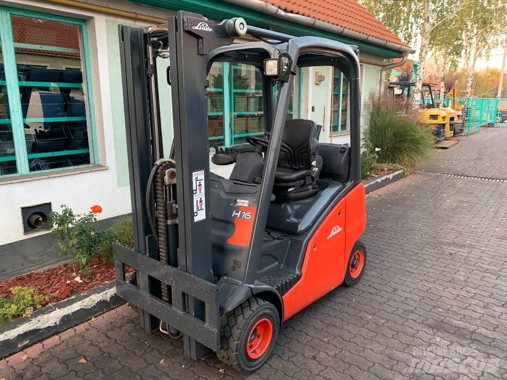 Linde H16T-01 V-3071 Gázüzemű targoncák