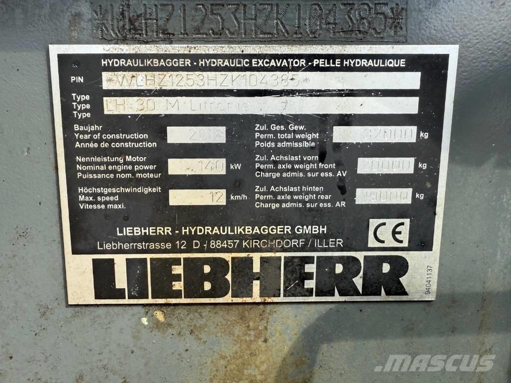 Liebherr LH 30 M Hulladékkezelő gépek