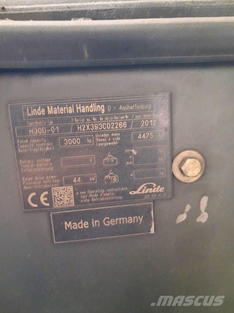 Linde H30D-01 Dízel targoncák